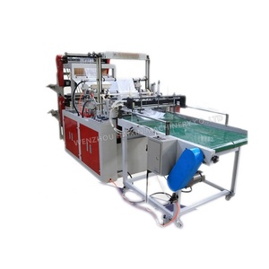 Automatic HDPE LDPE plastic carry bag making machine
