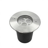 Lumière de parking souterrain IP67 3W COB LED, lampe de chemin encastrée en acier inoxydable 304 316, DC 12V 24V, éclairage de marche pour terrasse