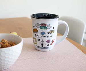 Mug en céramique à large bord avec logo Silver Buffalo Friends <span class=keywords><strong>Central</strong></span> <span class=keywords><strong>Perk</strong></span> - Product Image 4