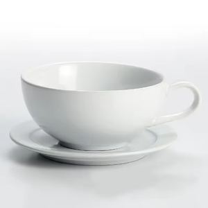 Ensemble de tasses à thé et soucoupes en céramique de haute qualité 240 ml pour expresso, cappuccino, thé, couleurs variées, froides et chaudes, ustensiles de boisson - Product Image 6
