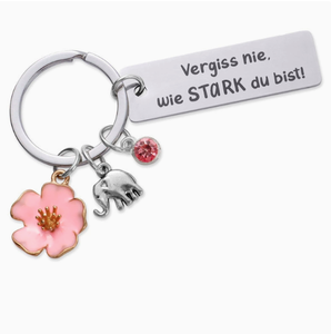 Porte-clés mousqueton personnalisé avec mots gravés, léger, cadeau d'anniversaire pour femme, maman, sœur, collègue, vente en gros - Product Image 2