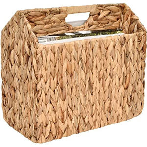 Panier de rangement en jacinthe d'eau écologique pliable en gros forme de rectangle taille personnalisable couleur VIET STARLIGHT HYA2022 pour - Product Image 3