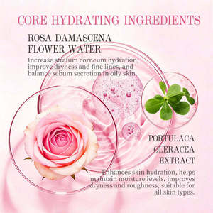 Brume tonifiante végane à l'eau de rose bio Greenlem - Spray hydratant et apaisant pour le visage, pour tous types de peaux, marque privée - Product Image 5