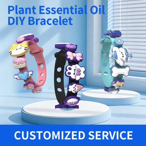 Bracelet <span class=keywords><strong>diffuseur</strong></span> d'huiles essentielles DIY, bracelet d'aromathérapie, bracelet <span class=keywords><strong>anti</strong></span>-moustiques pour l'extérieur, bracelet parfumé OEM ODM - Product Image 1