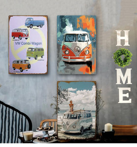 We keren niet naar 911 bellen Retro moderne grafische wanddecoratie van roestvrij aluminium metaal met geweermotief - Product Image 6