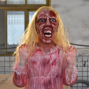 Прямая сделка блондинка зомби анимированная фигурка монстра ужасов для тематических парков и домов с привидениями - Product Image 3
