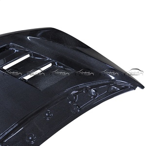 ฝาครอบกระโปรงหน้าคาร์บอนไฟเบอร์ทรง HC สำหรับ Honda JAZZ FIT GE Type R ปี 2014-2016 - Product Image 6