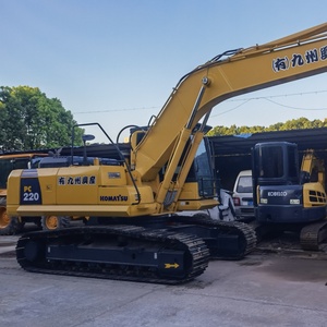 High Quality Premium Used Komatsu PC220 Crawler Excavator Original Hydraulic Digger for <b>Construction</b> <b>Engineering</b> on sale - Product Image 1