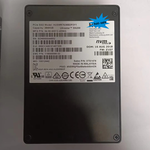 Unidad de Estado Sólido Interna Ultrastar SN200 3840G NVMe U2 HUSMR7638BDP3Y1 Usada, Interfaz NVMe de Alta Velocidad, Transferencia de Datos Rápida - Product Image 4