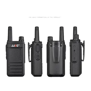JJCC Vente en gros BF personnalisé usb mini poche portable le moins cher radio bidirectionnelle talkie-walkie longue portée