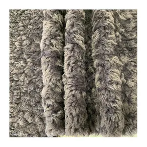 Fake fur emboss fabric Artificial fur fabrics Man-made fur