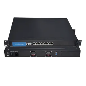 FTTH Catvscope Digital Headend IPTV Gateway 8 Port IP Input Ip Keluar 8 Port Mendukung 80 HD SD Pragrams