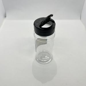 Thực Phẩm An Toàn 100 <span class=keywords><strong>Ml</strong></span> Rõ Ràng Nhựa Gia Vị <span class=keywords><strong>Jar</strong></span>, Chai Nhựa Với Shaker Lật Nắp Cho Pha Trộn/Gia Vị/Gia Vị Lưu Trữ - Product Image 3