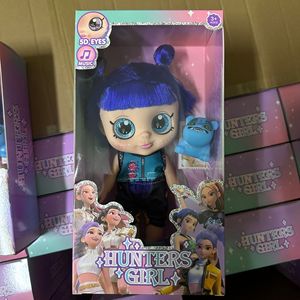 폭발적인 인기 크로스보더 10인치 K- 마녀 사냥단 PVC 5D 눈 음악 미니 타이거 타이드 플레이 인형 6 - Product Image 3