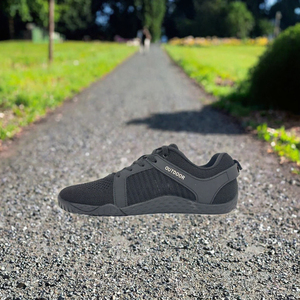 Breathable Mesh Walking <b>Shoes</b> Lightweight Lace-up Barefoot <b>Sneakers</b> Casual Outdoor Footwear - Product Image 3