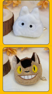 Peluche Super Morbido da 6CM di My Neighbor Totoro e Spirited Away, con Imbottitura in Cotone PP e Palline di Plastica - Product Image 3