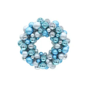 Popular Flash Thickened Shatterproof Christmas Ball Wreath Decorations For Christmas Wedding Parties