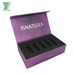 Boîte d'emballage personnalisée de luxe magnétique pour huiles essentielles et peptides, avec insert en mousse, en carton rigide, pour flacons de parfum de 10 ml et 30 ml - Product Image 2