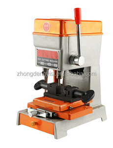เครื่องตัดกุญแจอัตโนมัติแบบหลายฟังก์ชั่น แนวตั้งและแบบแมนนวล พร้อมเครื่องเจาะ สำหรับทำกุญแจรถยนต์ อุปกรณ์ช่างทำกุญแจ - Product Image 3