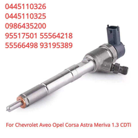 New OEM Fuel Injector 55214159 552141590 93195390 Fiat Multijet 1.3 CDTI 1248cc Diesel Engine Injection 0445110326 0986435199