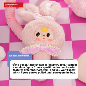 Scatola cieca di peluche con specchio magico congelato di seconda generazione, graziosa confezione regalo con decorazione a tre bambole - Product Image 4