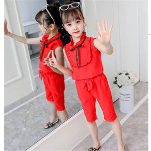 Importateur en gros de produits chinois en Inde, Delhi, ensemble de vêtements pour enfants en deux pièces pour filles africaines, articles les plus vendus - Product Image 3