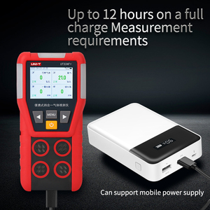 Ut334f + UNI-T đa Gas Detector gas Meter O2 H2S co LEL oxy hydrogen sulfide Carbon Monoxide dễ cháy gas rò rỉ Detector - Product Image 3