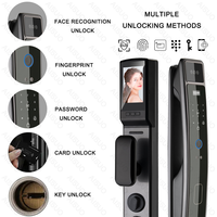 AISUO TUYA WIFI Serrure Intelligente à Reconnaissance Faciale, Loquet Magnétique en Bois, Cerradura Inteligente, Serrure de Porte Intelligente Digitale à Empreinte Digitale