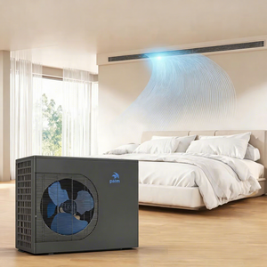 Pompe à chaleur hybride DC Inverter R290 haute température (75°C) pour chauffage et refroidissement domestique à énergie solaire - Product Image 1