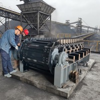 Système d'alimentation de ferraille d'anode électrique, chargeur à tablier lourd pour applications minières et de fusion d'aluminium