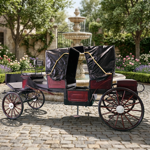 Nuevo Vehículo Eléctrico de Estilo Chino, Carroza de Cuatro Ruedas para Turismo, Carroza Eléctrica Antigua con Diseño de Carroza de Caballos - Product Image 1