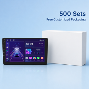 บรรจุภัณฑ์ปรับแต่งได้ฟรี เครื่องเล่นมัลติมีเดียในรถยนต์ระบบ Android พร้อมหน้าจอ IPS ขนาด 1G 16G 2 Din ระบบนำทาง GPS WiFi ขนาด 7 9 10 นิ้ว - Product Image 1