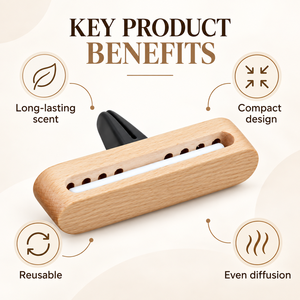Penyegar Udara Mobil Aromaterapi Cairan Pewangi Kayu Custom, Penghilang Bau Mobil Organik, Diffuser Aroma Kayu - Product Image 4