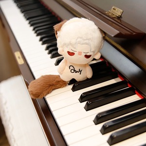 Venta al por mayor 10cm Mini <span class=keywords><strong>Love</strong></span> & DeepSpace Sylus Anime Plushies OEM KPOP dibujos animados algodón juguetes de peluche - Product Image 6