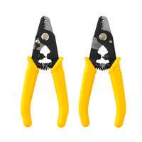 Pelacables de Fibra Óptica Portátil, Herramientas de Corte de Cable Óptico, Tijeras, Alicates Miller para Fibra Óptica, Pelacables Multifuncional