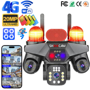 <span class=keywords><strong>Caméra</strong></span> réseau 20MP avec surveillance 4G, caméras H.265 4K, sécurité CCTV, <span class=keywords><strong>IP</strong></span>, extérieur, maison, <span class=keywords><strong>Wifi</strong></span>, AI, <span class=keywords><strong>caméra</strong></span> réseau intelligente sans fil - Product Image 1