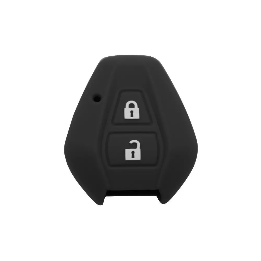 Offre Spéciale anti-dérapant durable doux au toucher Smart 2 boutons couverture de clé de voiture avec logo