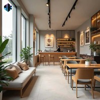 Maison conteneur préfabriquée en acier, structure moderne, isolée et insonorisée, pour café extérieur sur mesure