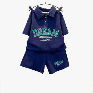 Conjunto de Polo para Niños, Nuevo Conjunto de Verano para Niños Pequeños y Medianos, Camiseta de Manga Corta y Pantalones Cortos, Ropa Deportiva Informal - Product Image 5
