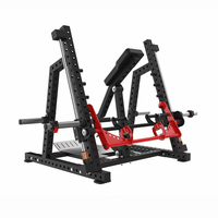 Vente d'équipements de gym de l'usine du Shandong : Banc de musculation en acier, Presse pectorale debout, Machines à charge de plaques pour clubs commerciaux