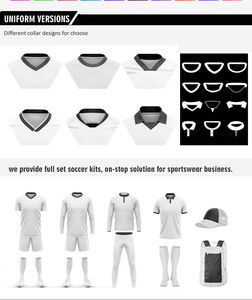 Kaos Jersey Sepak Bola Custom Bergaris Cepat Kering Desain Sublimasi Pakaian Olahraga Kanada untuk Penggemar Sepak Bola <span class=keywords><strong>CA</strong></span> - Product Image 2