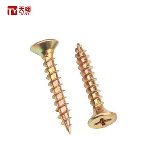Galvanized Stainless Steel Carbon Self-Tapping Industrial Tornillo Truss Hex Head Wood Screws for Kitchen Living Room Particle - Product Image 1