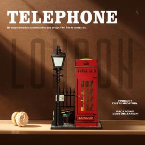 Kit Puzzle 3D in Legno Fai-da-Te, Casa delle Bambole in Miniatura con Giocattoli Dettagliati, Figurine per Amanti dell'Artigianato - Product Image 3