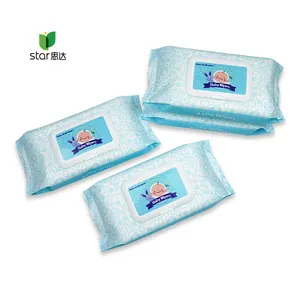 50pcs baby wet wipes for cleaning China Manufacturer baby wet tissue wipes eco friendly wet wipes