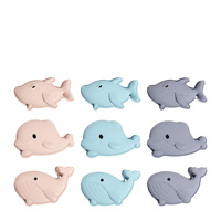 Moule à gâteau en silicone en forme de requin, baleine, dauphin, qualité alimentaire, antiadhésif, pour mousse, plateau de cuisson