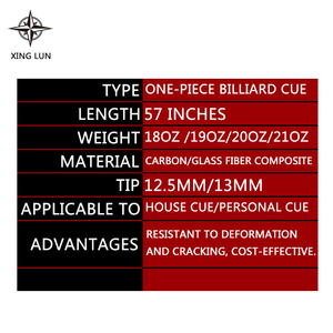 Venta de Fábrica: Taco de Billar Económico de 1 Pieza, 57 Pulgadas, con Punta de 12.5mm Adecuado para House Cue. Compatible con OEM y ODM. - Product Image 4
