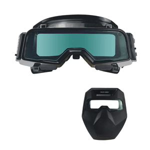 แว่นตาเชื่อมแบบปรับแสงอัตโนมัติพลังงานแสงอาทิตย์  พร้อมหน้ากากเชื่อม  ปรับระดับความเข้มได้ตั้งแต่ Din9-Din13  พร้อมแผ่นป้องกันใบหน้า CPR - Product Image 1