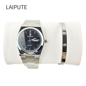 Laipute наборы деловых подарков для мужчин комплект часов с титановым браслетом модная одежда подарок - Product Image 1