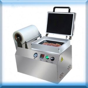เครื่องจักรแปรรูปอาหาร เครื่องบรรจุภัณฑ์แบบสกินแพ็ค เครื่องบรรจุภัณฑ์สูญญากาศแบบสกินแพ็ค อัตโนมัติสำหรับเนื้อสัตว์ อาหารทะเล ชีส ผลไม้ - Product Image 2