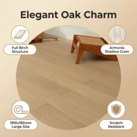 Eleganter, strapazierfähiger Eichen-Mehrschichtparkettboden 1910x192x14,5mm Größe 1,2mm Furnierdicke für luxuriöse Außen- und Kellerböden